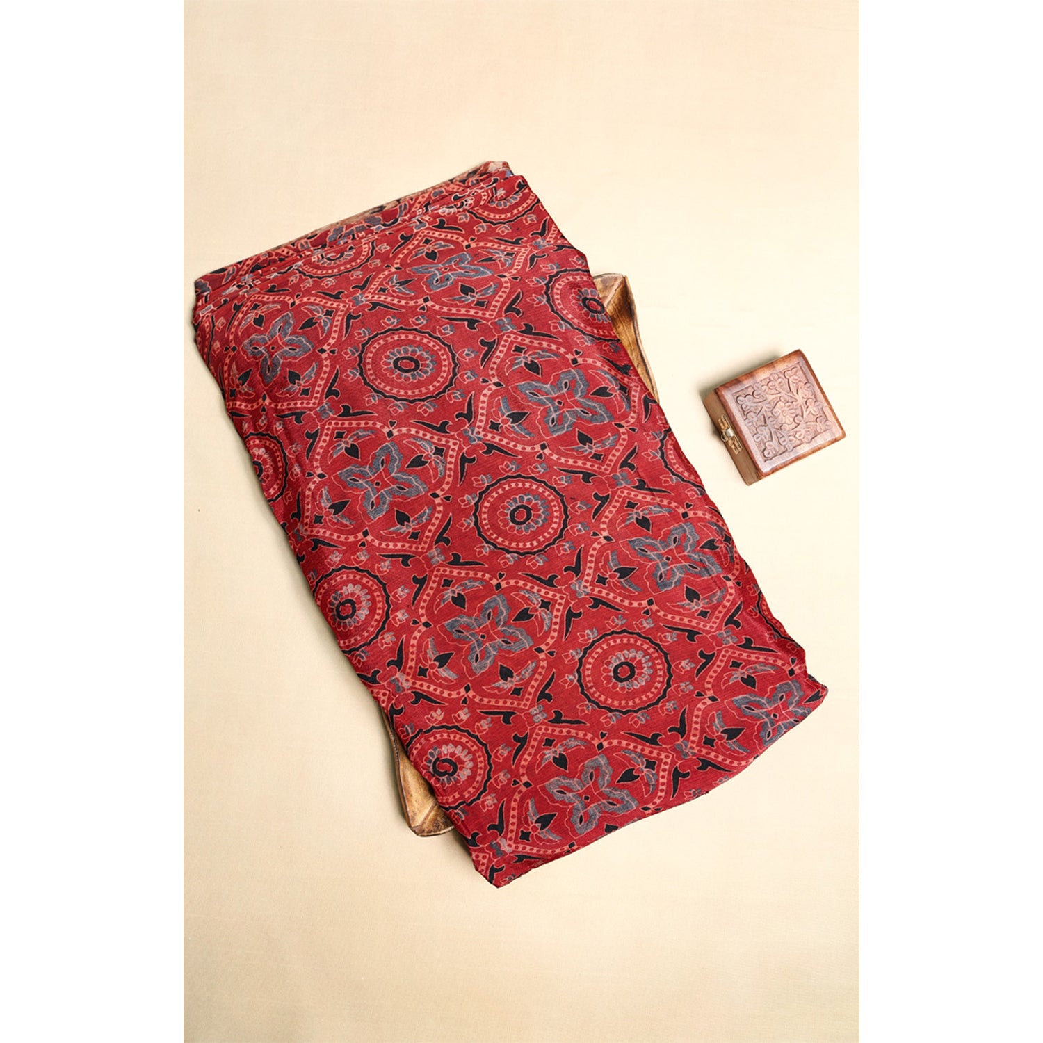 CHINON AJRAKH PRINTED FABRIC