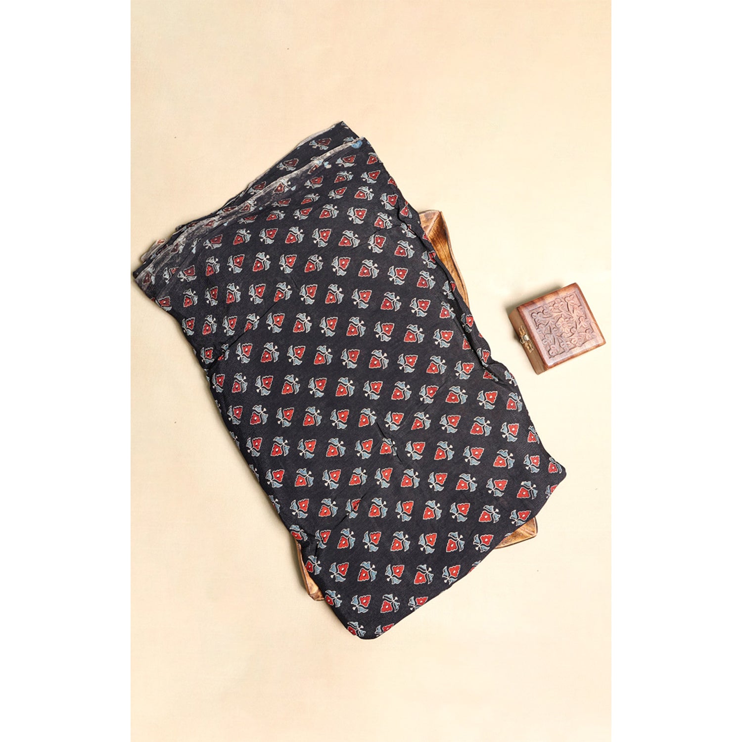 CHINON AJRAKH PRINTED FABRIC