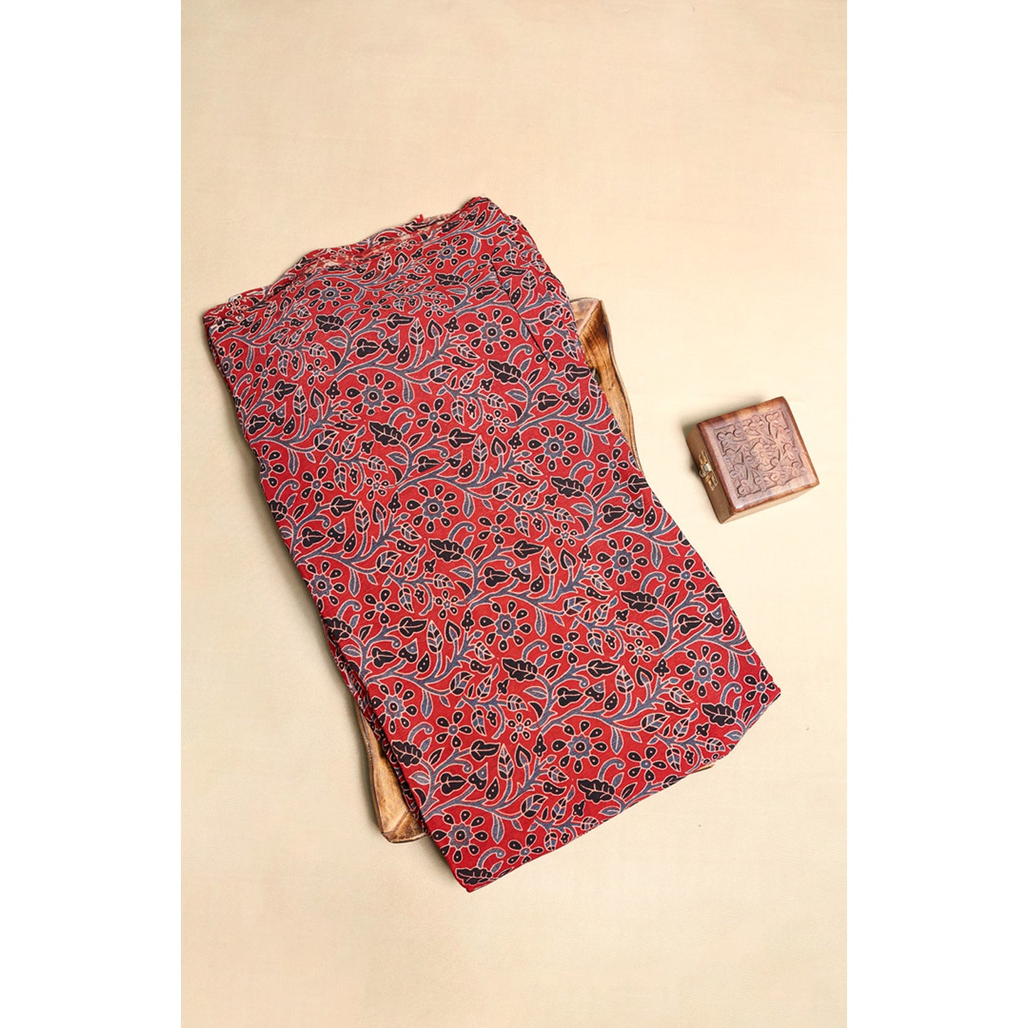 CHINON AJRAKH PRINTED FABRIC