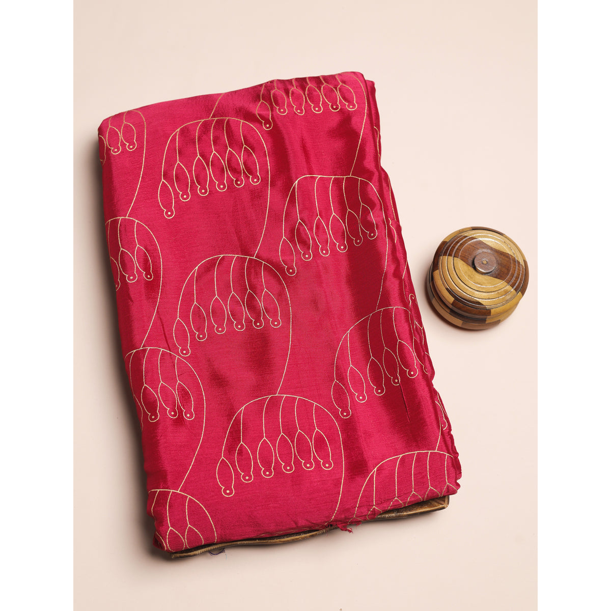 SEMI SILK PRINTED FABRIC