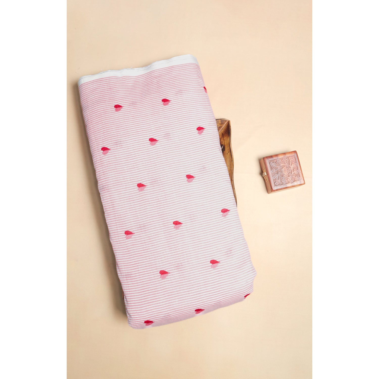COTTON EMBROIDERED FABRIC