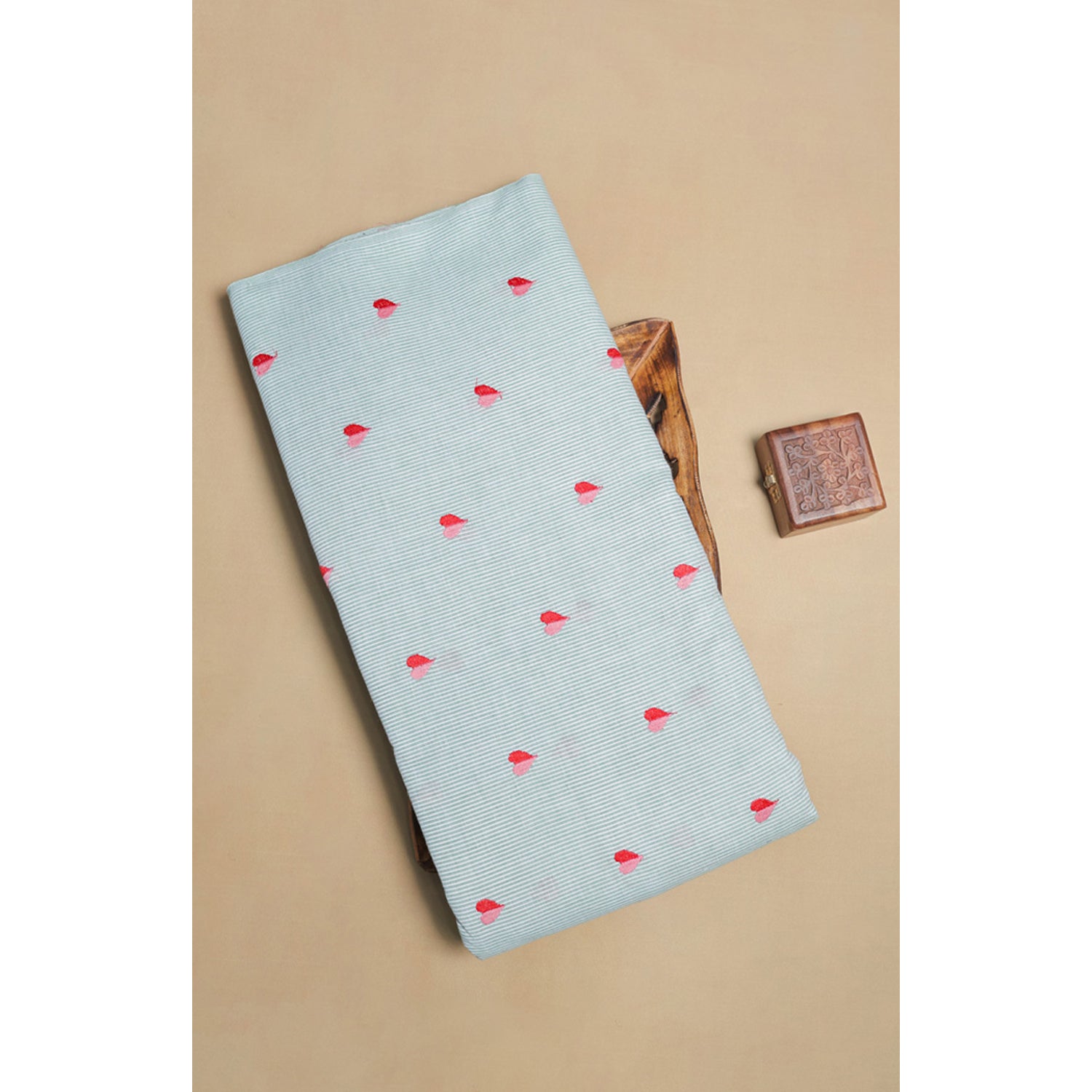 COTTON EMBROIDERED FABRIC
