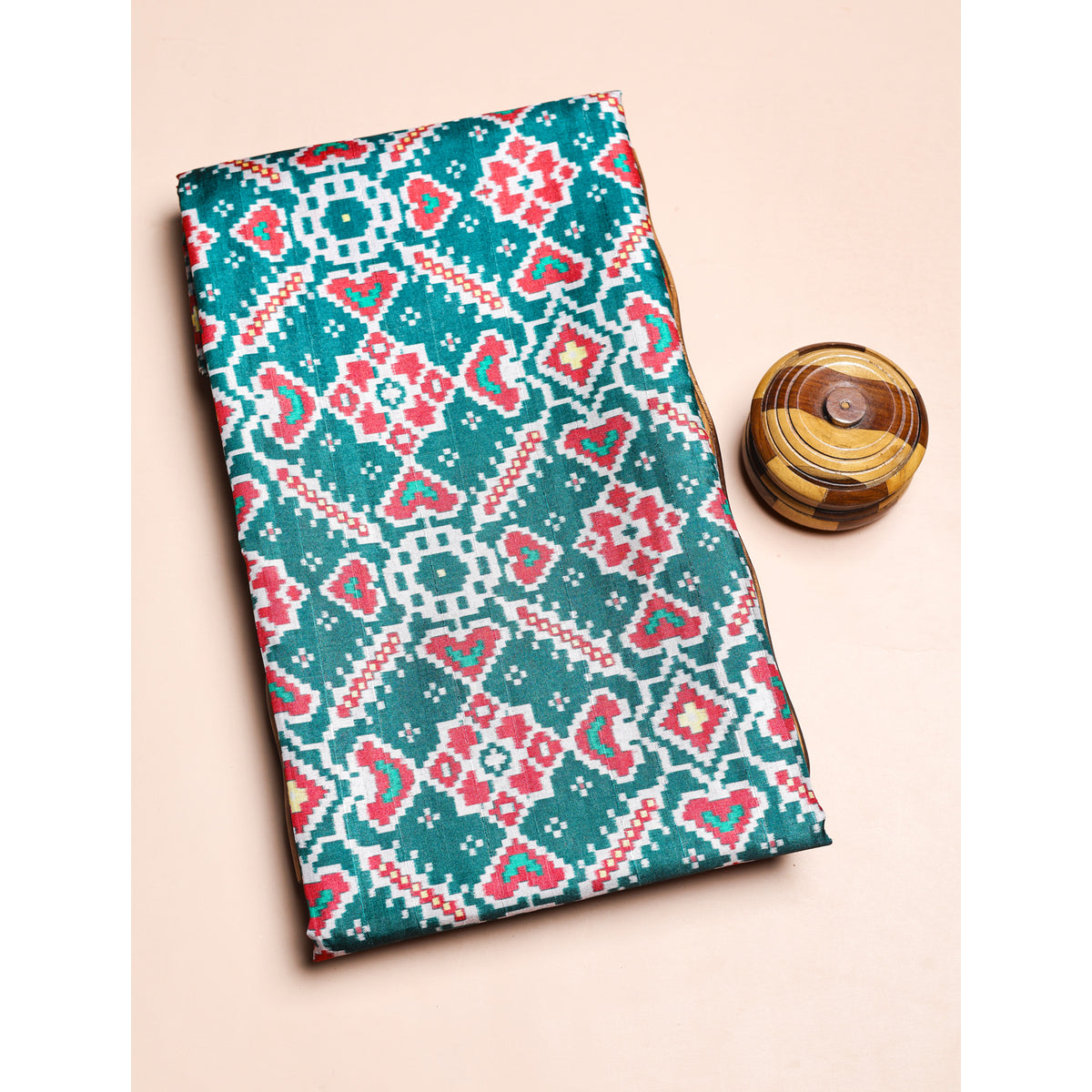 SEMI TUSSAR PATOLA PRINTED FABRIC