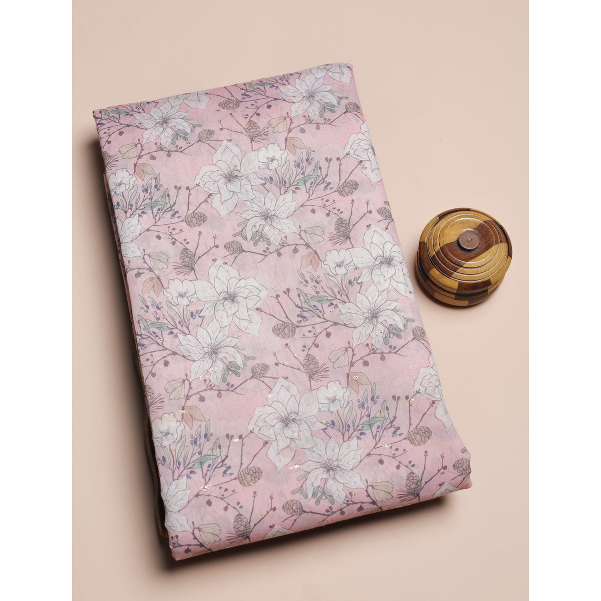 SEMI SILK PRINTED FABRIC