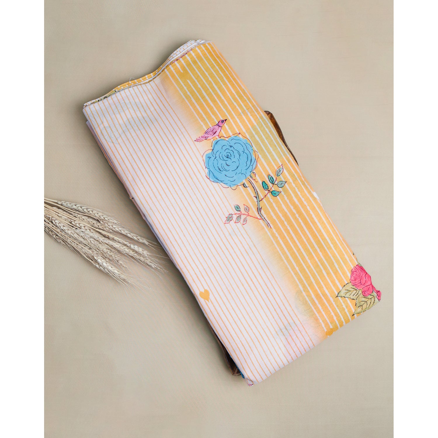 COTTON CAMBRIC PRINTED FABRIC
