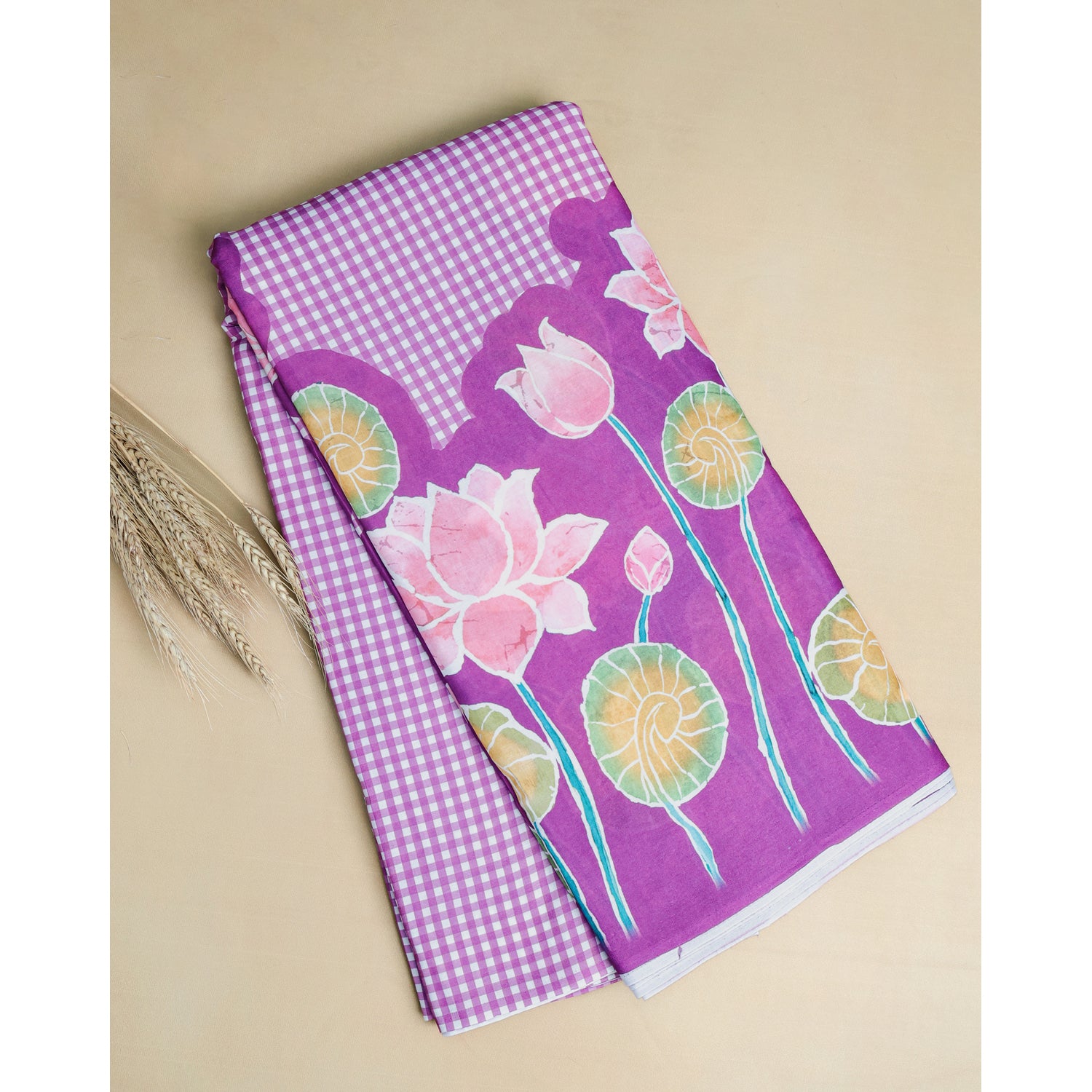 COTTON CAMBRIC PRINTED FABRIC