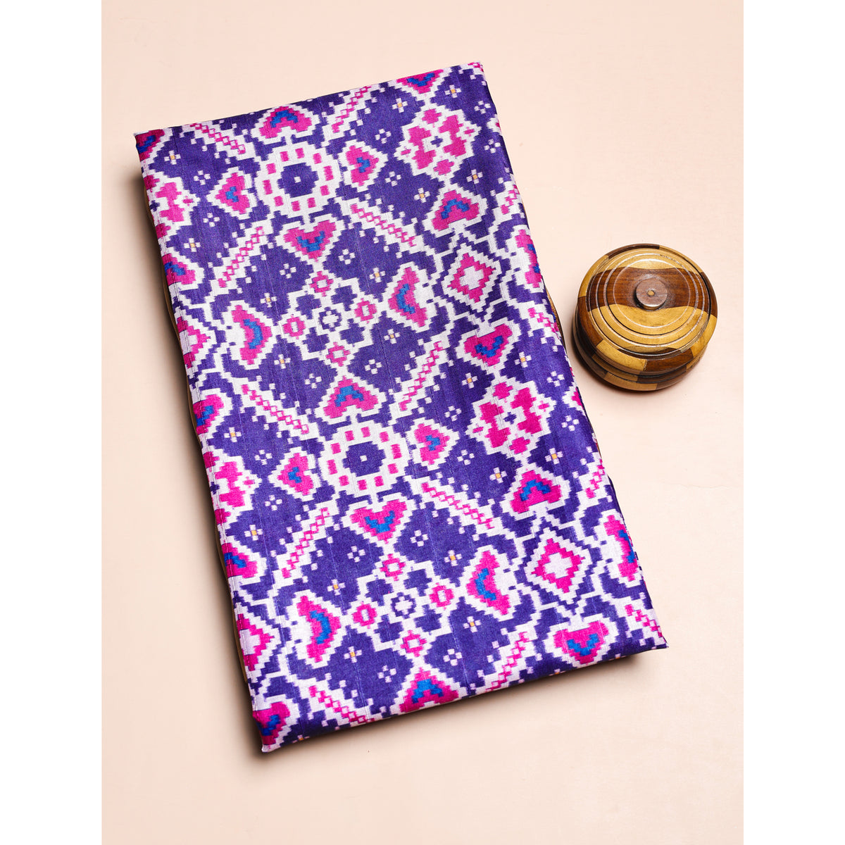 SEMI TUSSAR PATOLA PRINTED FABRIC