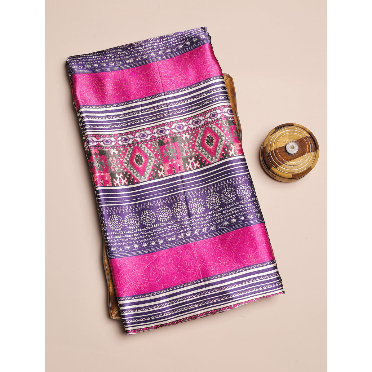 PURE GAJJI SILK PRINTED FABRICS