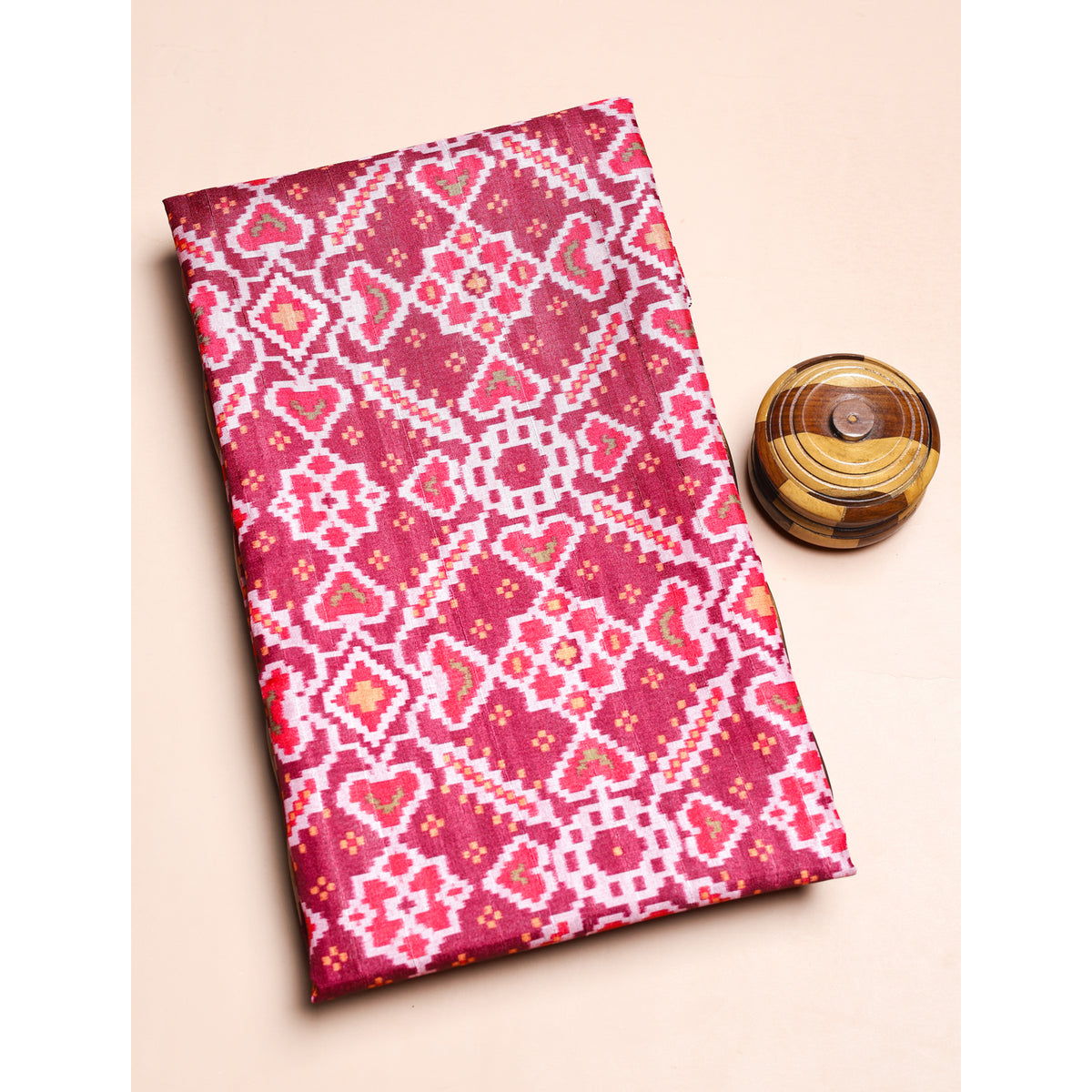 SEMI TUSSAR PATOLA PRINTED FABRIC
