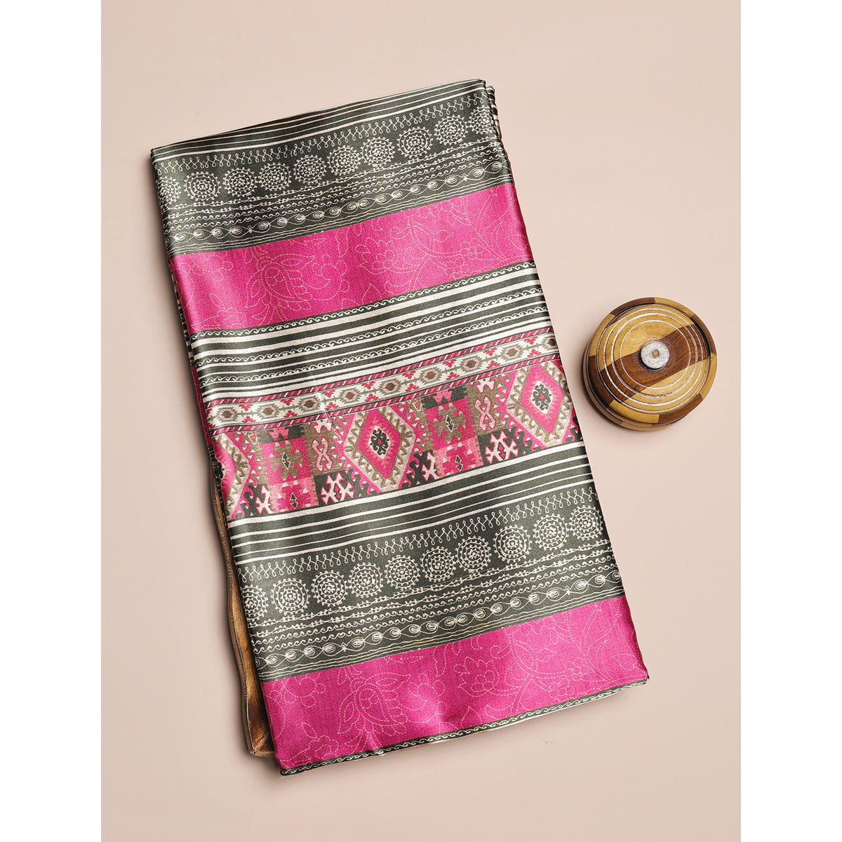 PURE GAJJI SILK PRINTED FABRICS
