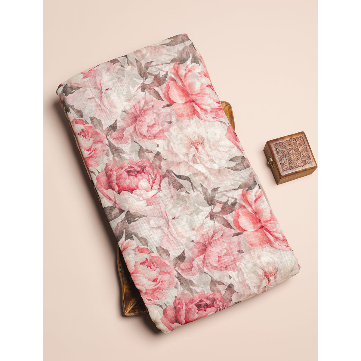 PURE GEORGETTE PRINTED FABRIC