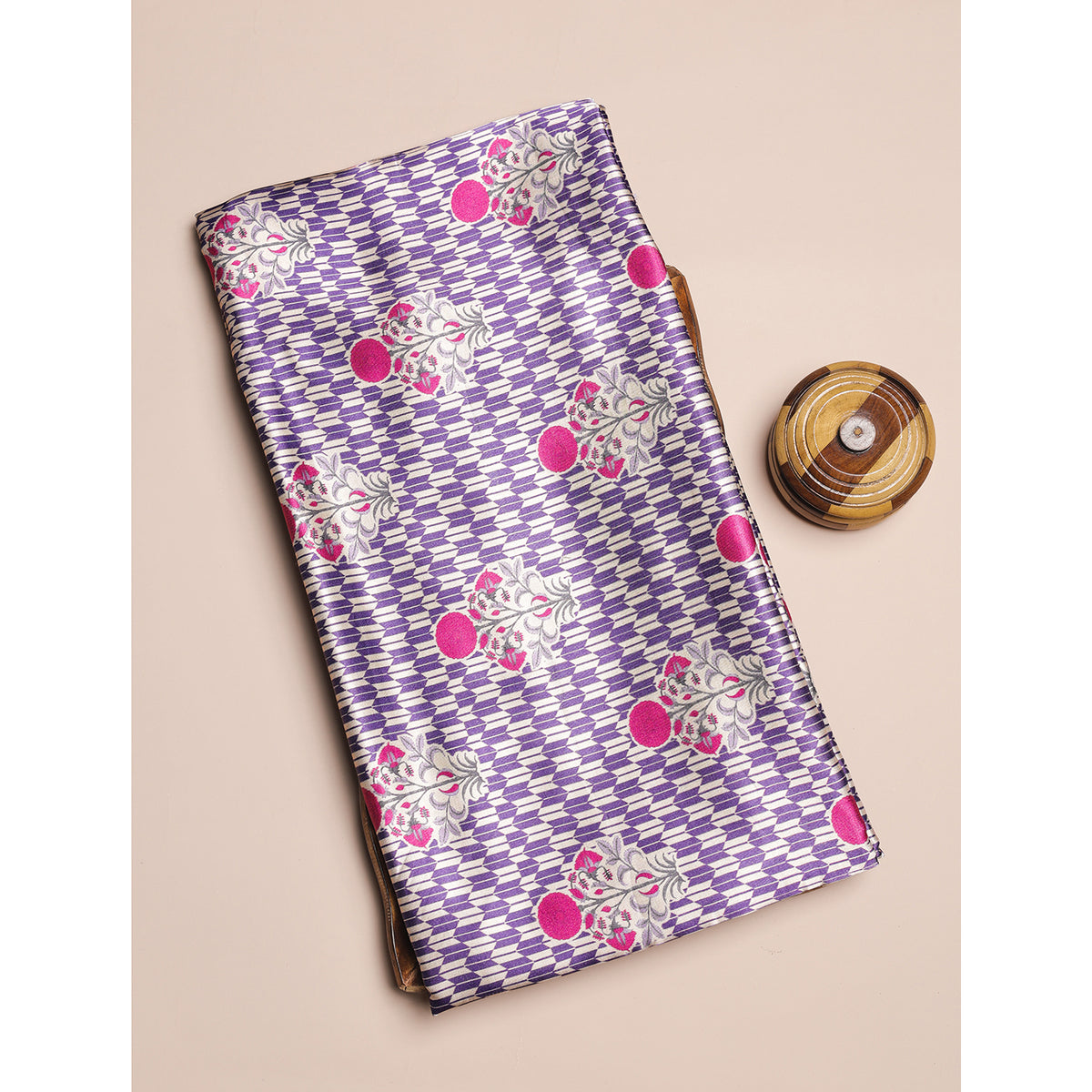 PURE GAJJI SILK PRINTED FABRICS