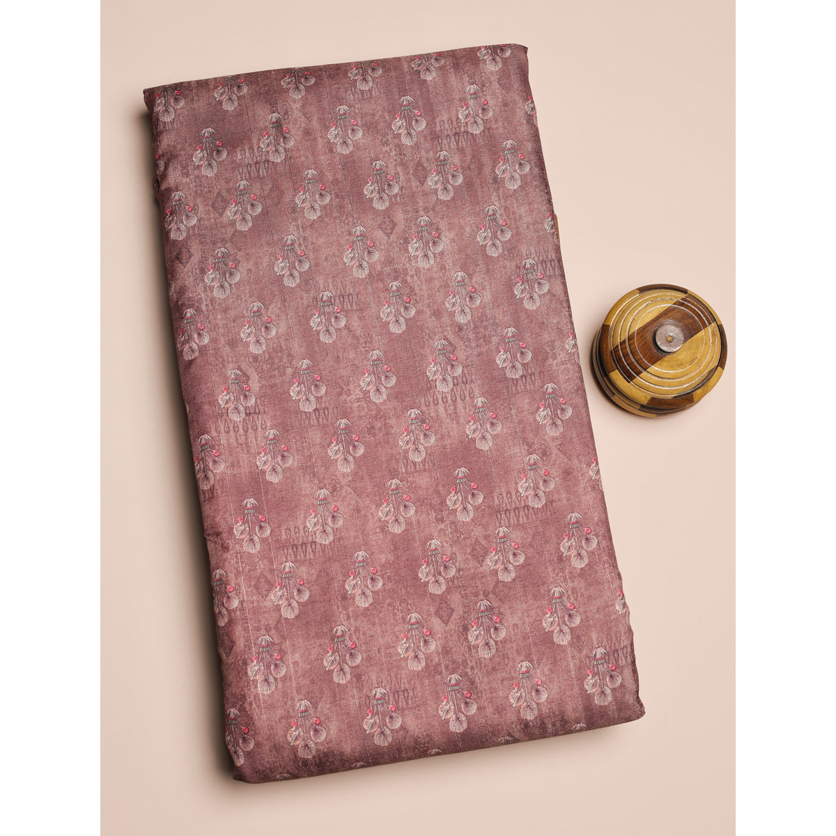 SEMI TUSSAR PRINTED FABRIC