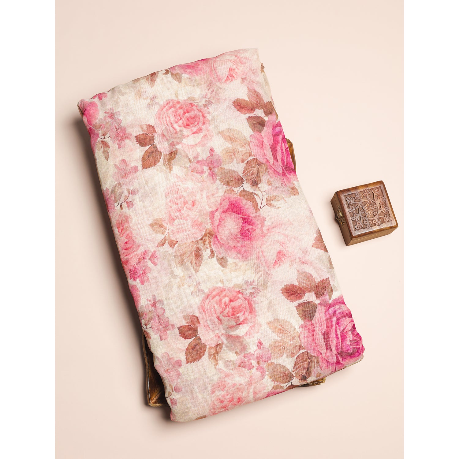 PURE GEORGETTE PRINTED FABRIC