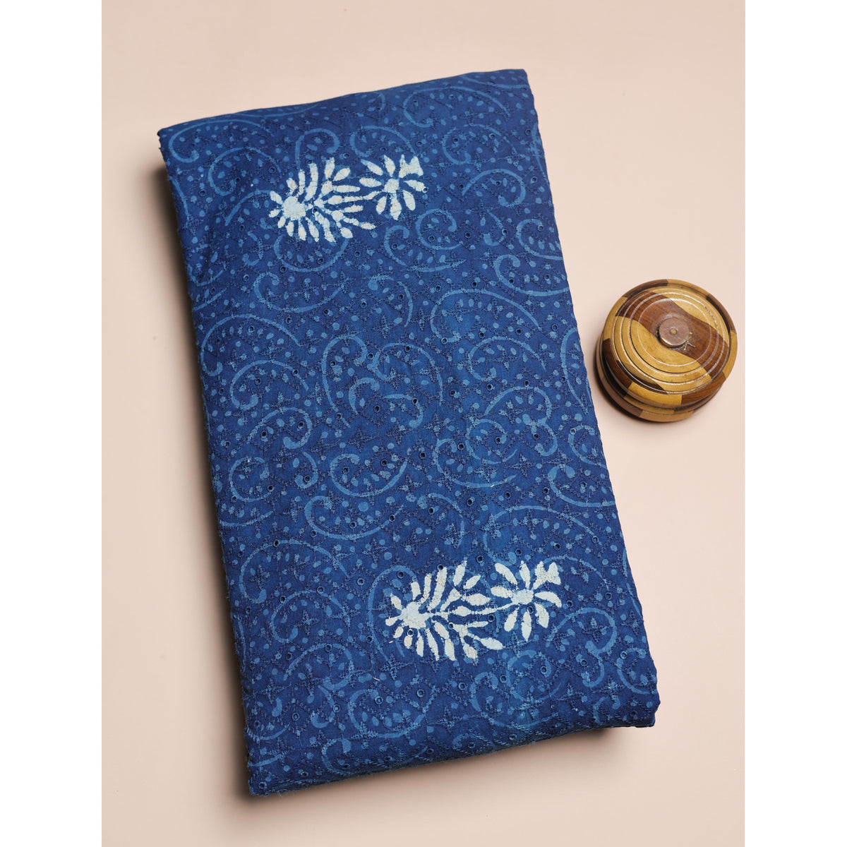 COTTON HAKOBA INDIGO FABRIC