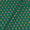 Buy Chanderi Feel Emerald Green Colour Floral Pattern Fancy Jacquard Fabric 7001HM Online