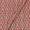 Rosewood Colour Dabu Hand Block Ikat Inspired Print On Dobby with Zari Jacquard Chanderi Feel Viscose Fabric Online 7030B