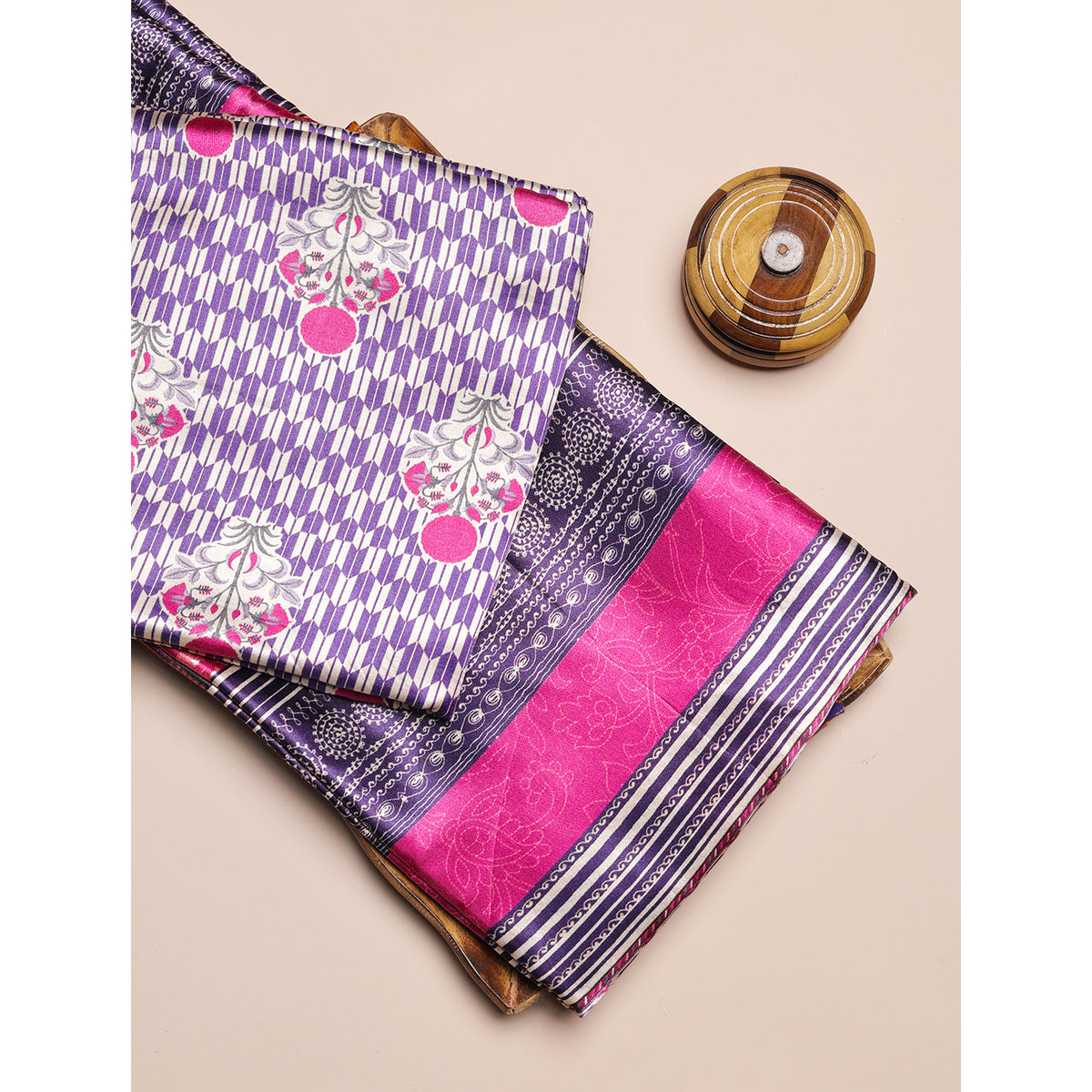 PURE GAJJI SILK PRINTED FABRICS