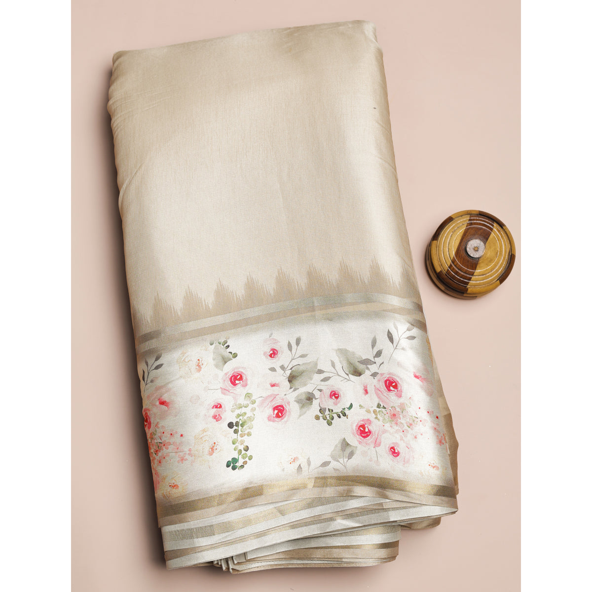 SEMI SILK PRINTED FABRIC