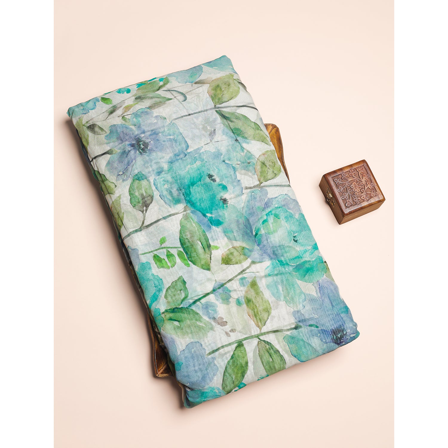 PURE GEORGETTE PRINTED FABRIC