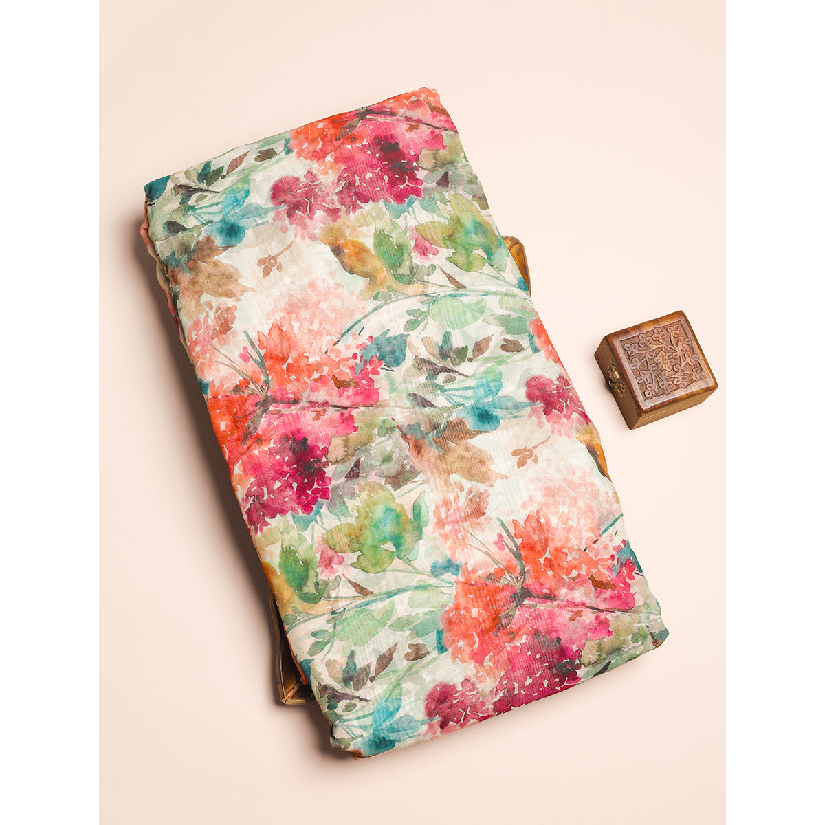 PURE GEORGETTE PRINTED FABRIC