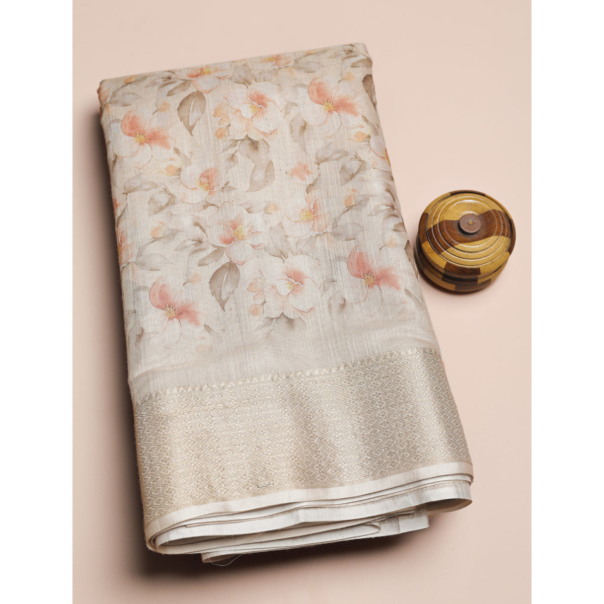 SEMI SILK PRINTED FABRIC