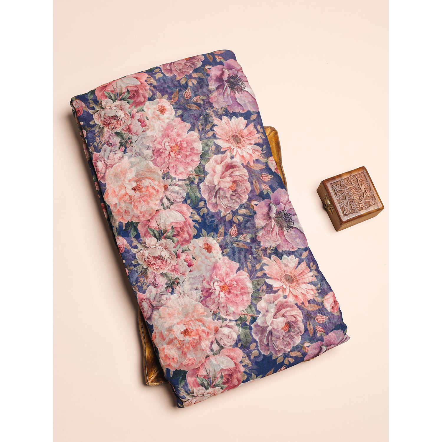 PURE GEORGETTE PRINTED FABRIC
