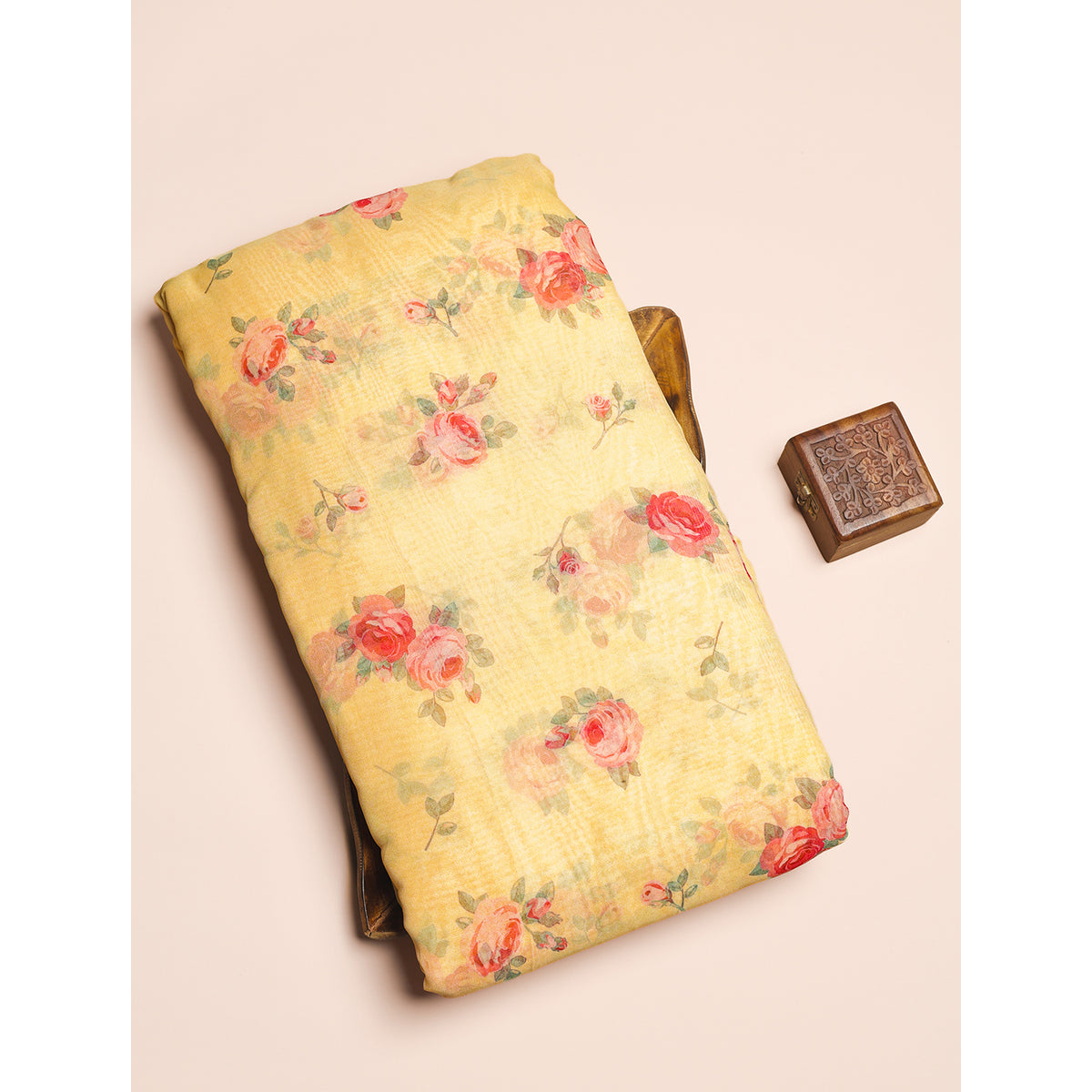 PURE GEORGETTE PRINTED FABRIC