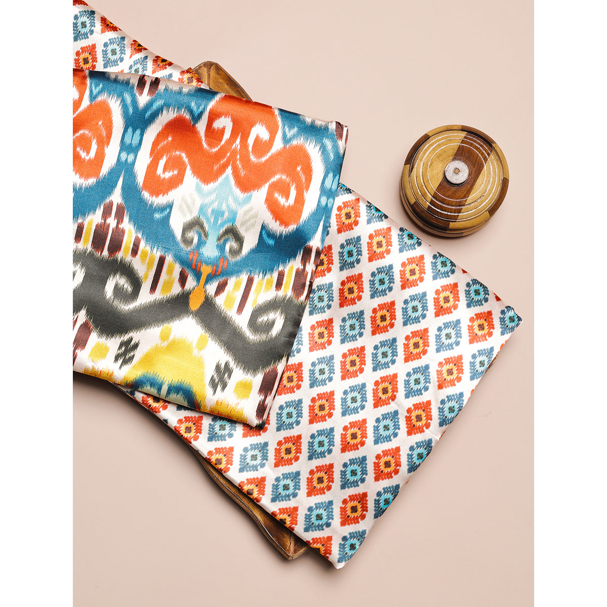 PURE GAJJI SILK PRINTED FABRICS
