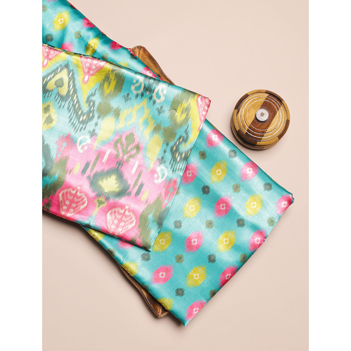 PURE GAJJI SILK PRINTED FABRICS