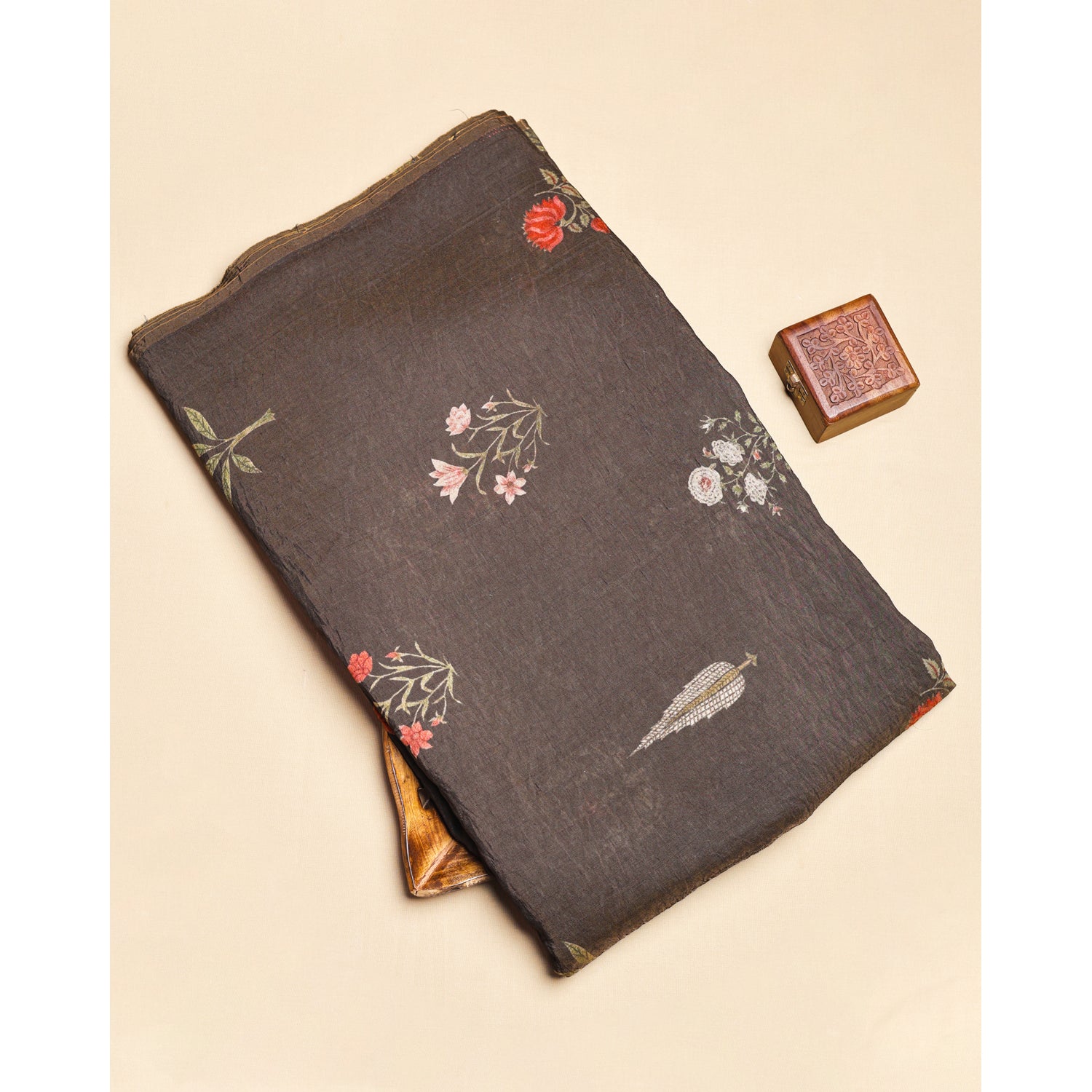 MOGRA CHANDERI PRINTED FABRIC