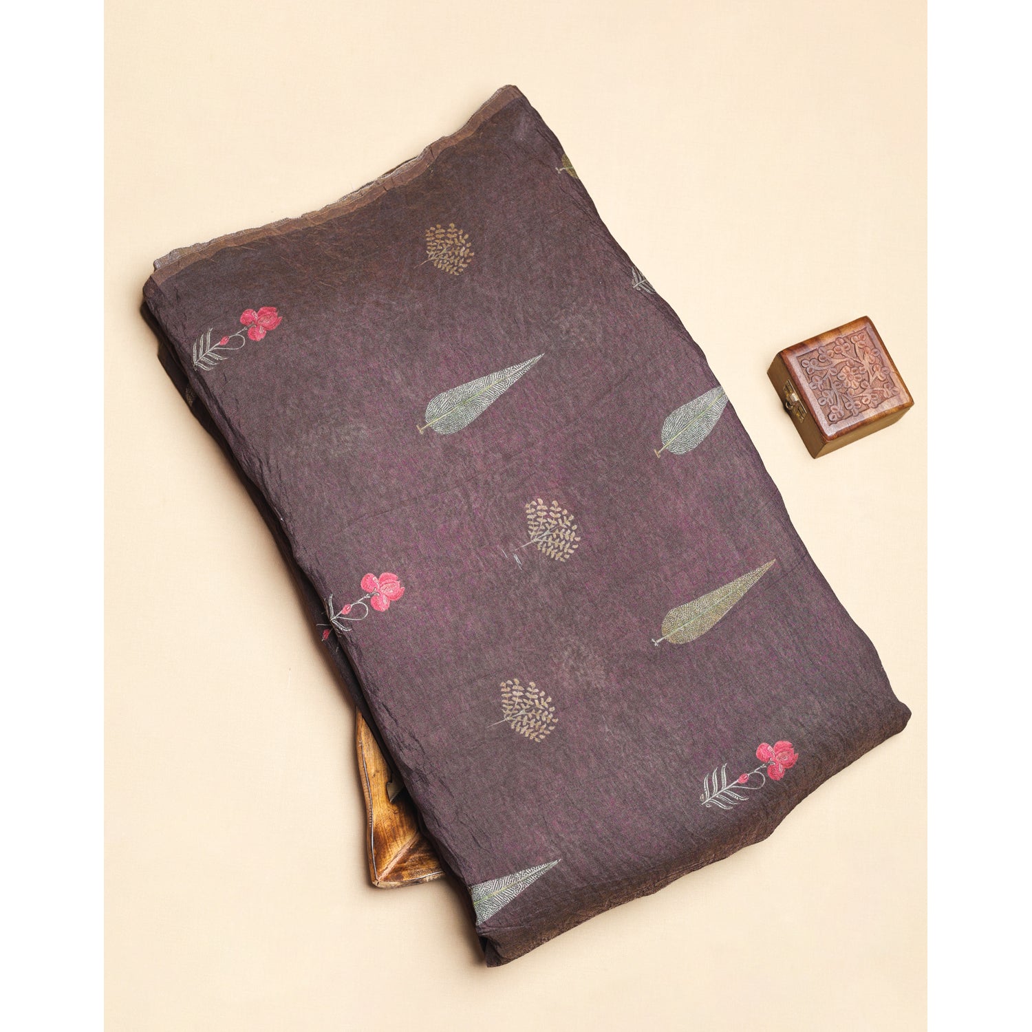 MOGRA CHANDERI PRINTED FABRIC