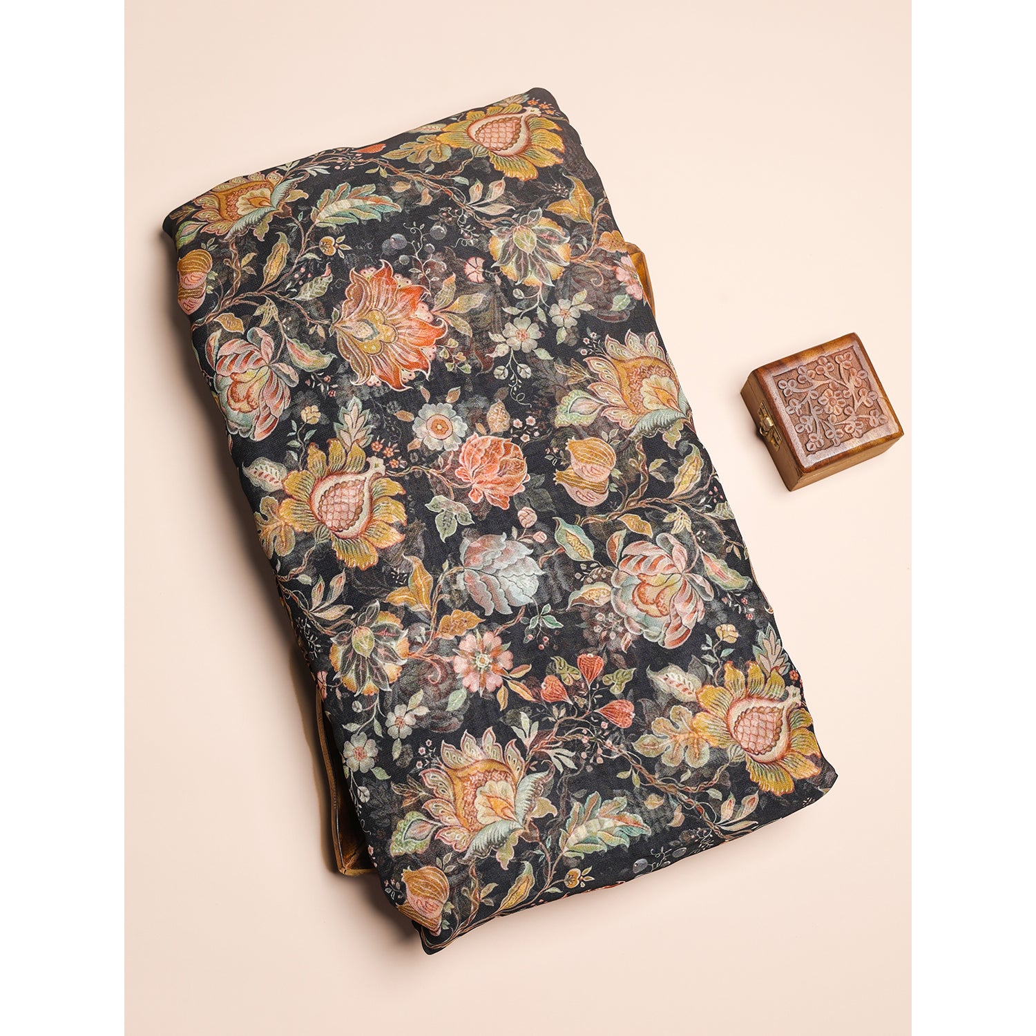 PURE GEORGETTE PRINTED FABRIC