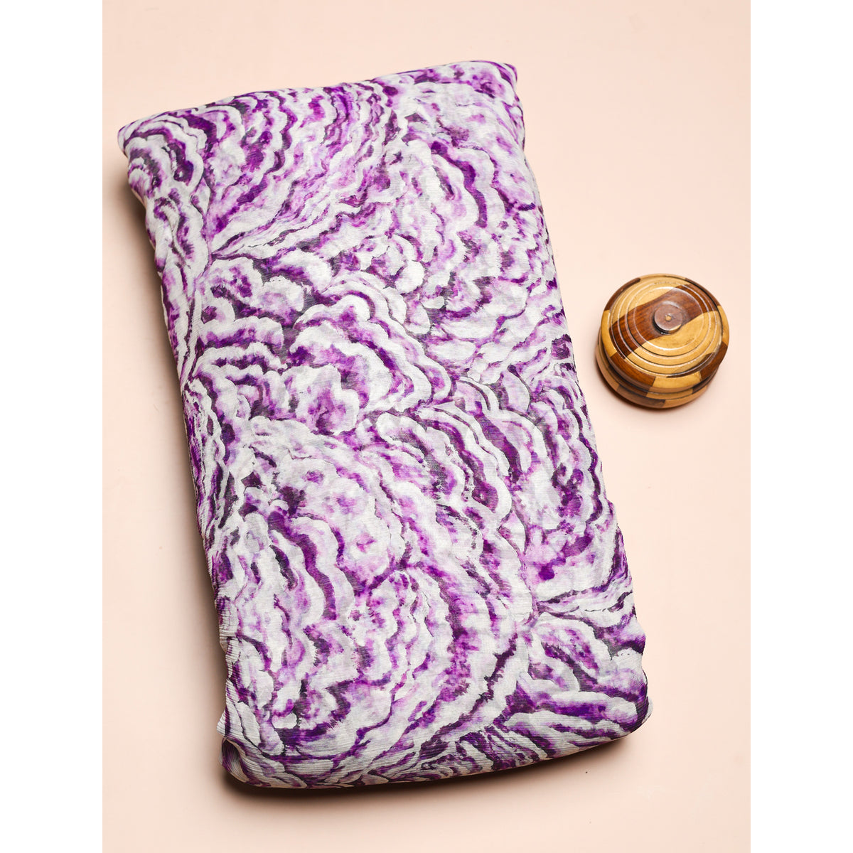 BEMBERG CHIFFON PRINTED FABRIC