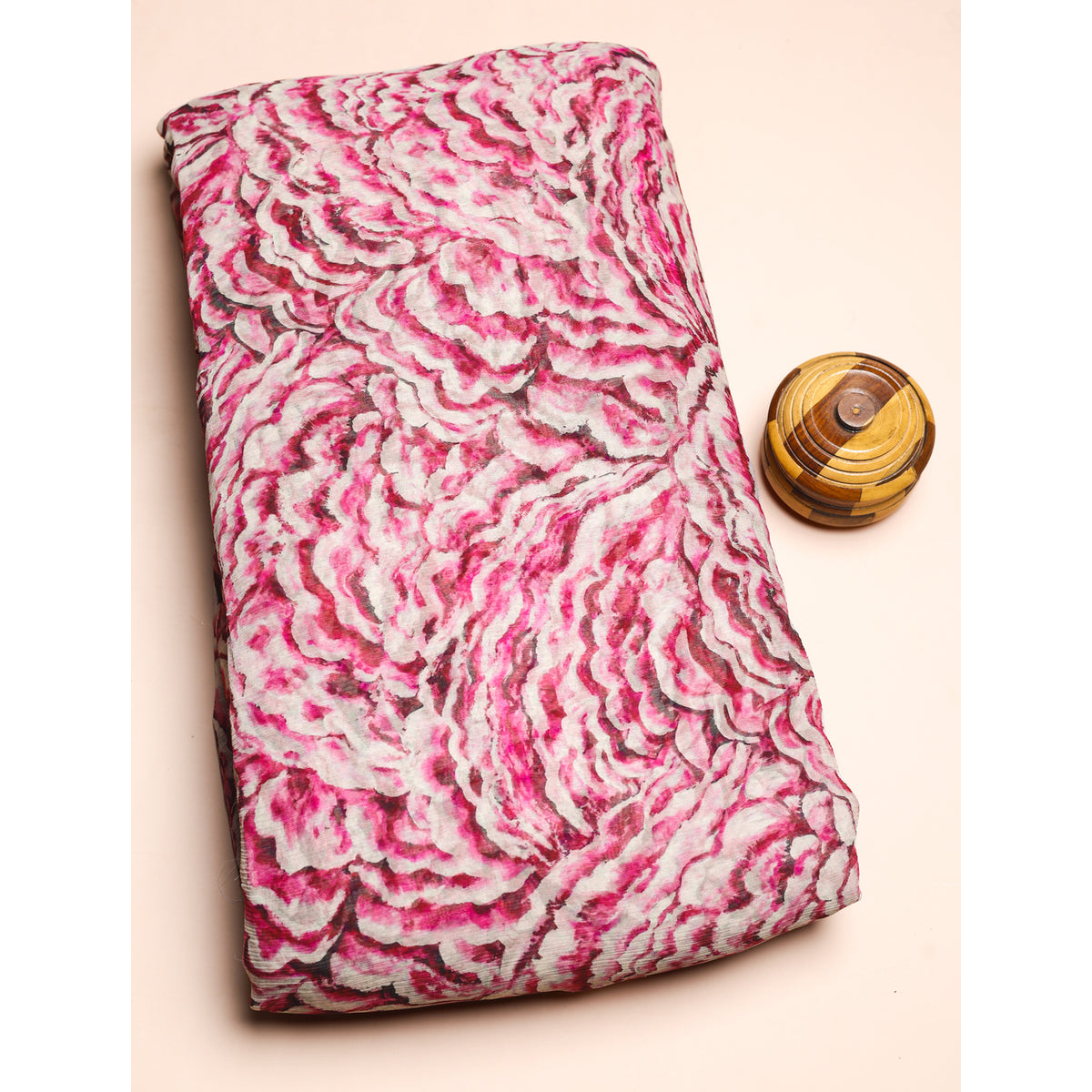 BEMBERG CHIFFON PRINTED FABRIC