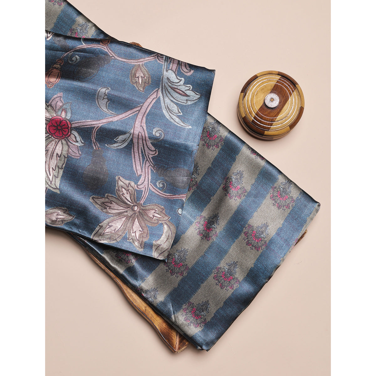 PURE GAJJI SILK PRINTED FABRICS