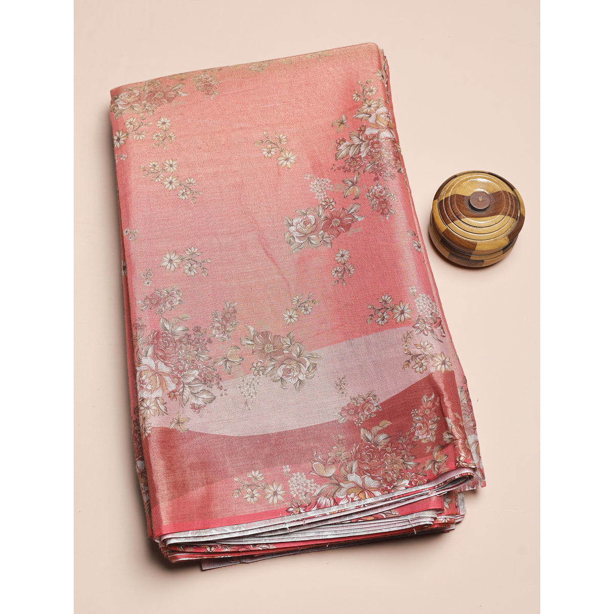 SEMI SILK PRINTED FABRIC