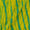 Chinon Chiffon Lime Yellow Colour Shibori Pattern 38 Inches Width Fabric