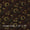 Cotton Mul Vanaspati [Natural Dye] Brick Colour Jaal Hand Block Print Fabric Online 9012N