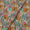 Fancy Modal Chanderi Silk Feel Off White Colour Gold Floral Jaal Print Fabric Online 9019G2