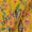 Fancy Modal Chanderi Silk Feel Golden Yellow Colour Gold Jaal Print Fabric Online 9019J1