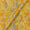 Fancy Modal Chanderi Silk Feel Banana Yellow Colour Gold Geometric Print Fabric Online 9019L2