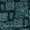 Fancy Modal Chanderi Silk Feel Teal Colour Gold Floral Print Fabric Online 9019T3