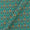 Aqua Marine Colour Patola Print Fancy Cotton Fabric 9023G4