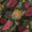 All Over Schiffli Cut Work Fern Green Colour Jaal Print Cotton Fabric Online 9026BB