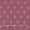 Premium Pure Linen Pink Colour Geometric Butti Print Fabric Online 9032D2
