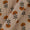 Cotton Satin Beige Colour Floral Print Fabric Online 9050BD3