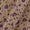 Cotton Satin Beige Colour Floral Jaal Print Fabric Online 9050BE1