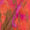 Buy Satin Feel Coral Pink Colour Shibori Pattern Viscose Fabric Online 9050Y