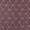 Dusty Gamathi Maroon Colour Ajrakh Print 45 Inches Width Cotton Fabric